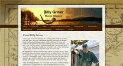 Desktop Screenshot of billygriner.com