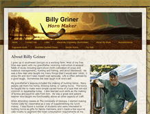 Tablet Screenshot of billygriner.com